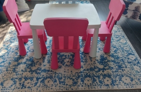 Children’s ikea table and chairs