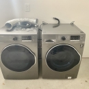 Samsung 24”Wide Grey Stackable Washer Dryer