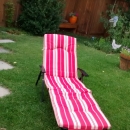 SOLD outdoor lounge chair like new